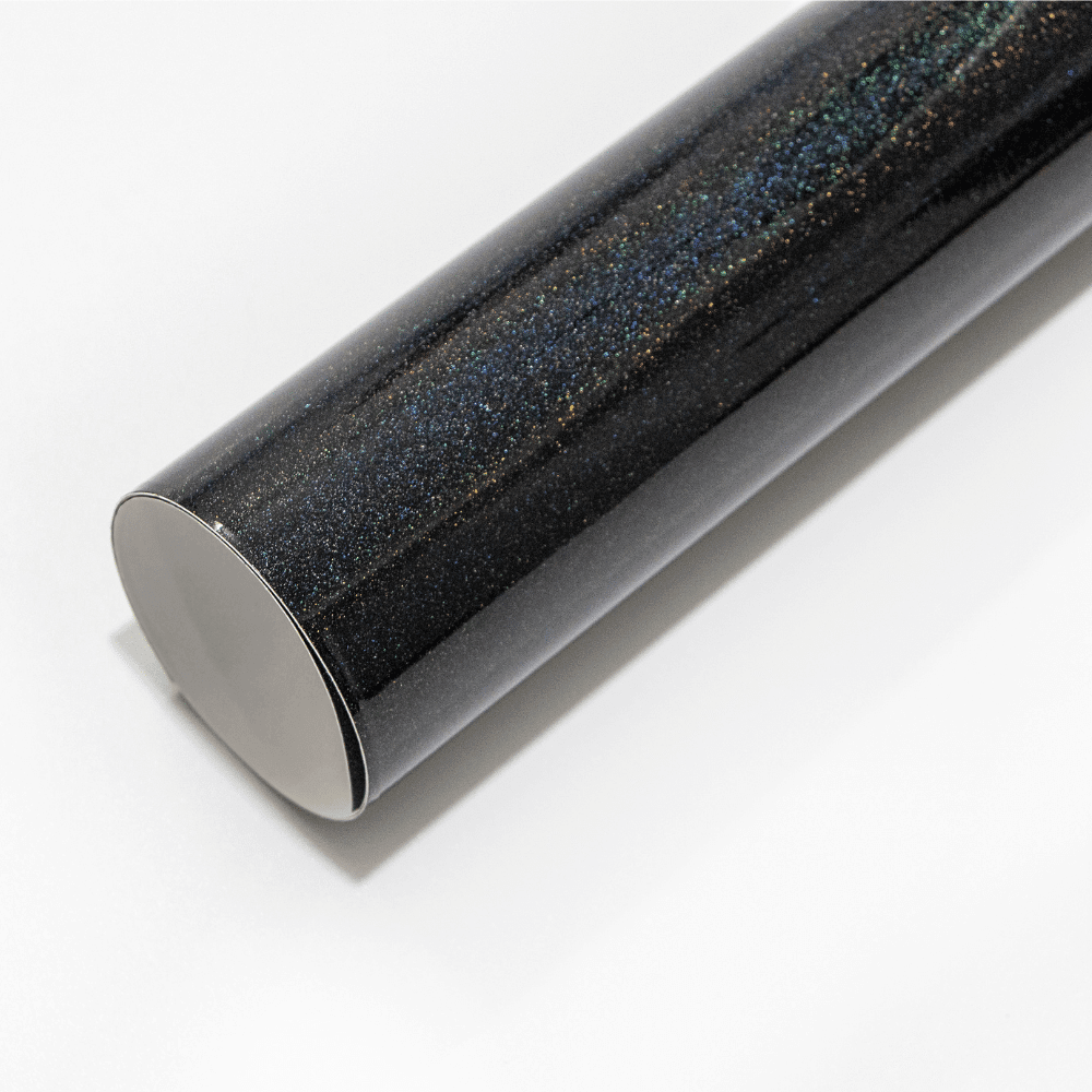 Chameleon Metallic Black material sample