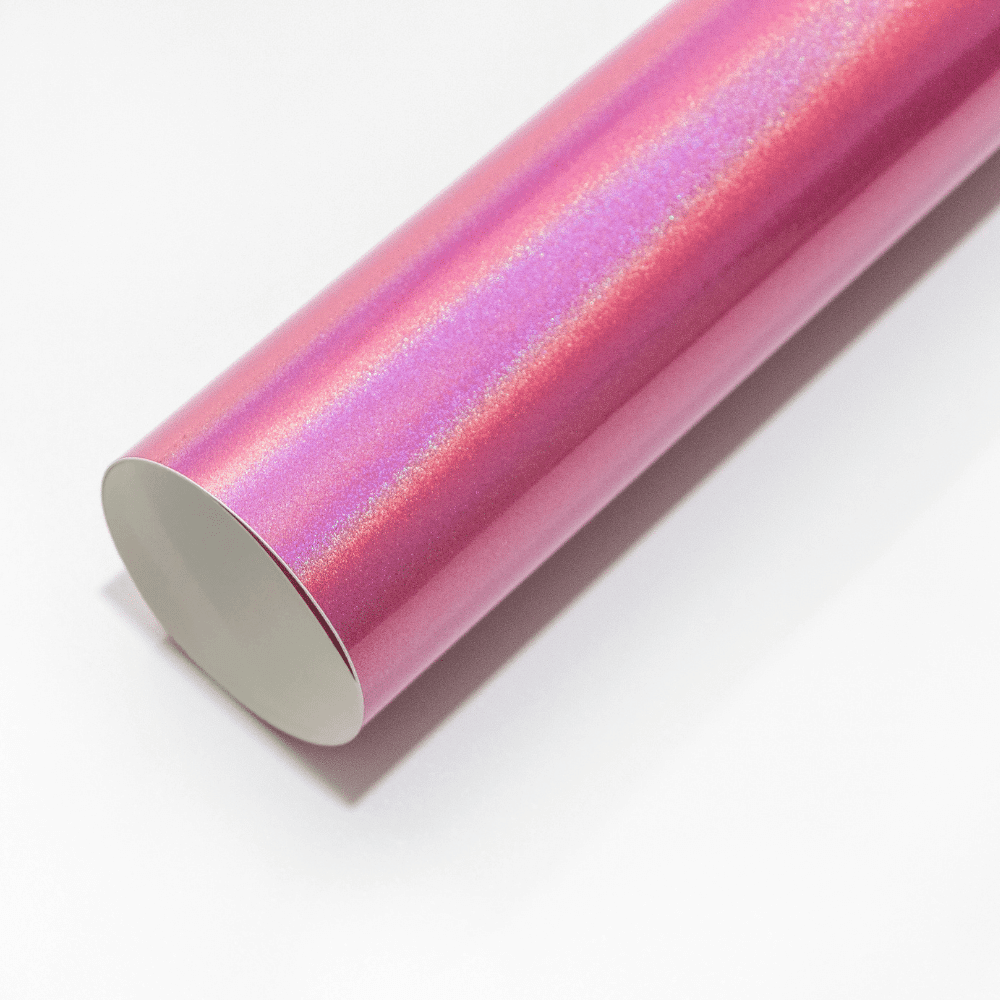 Chameleon Metallic Pink material sample
