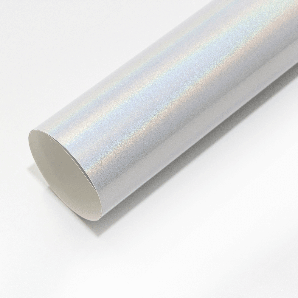 Chameleon Metallic White material sample