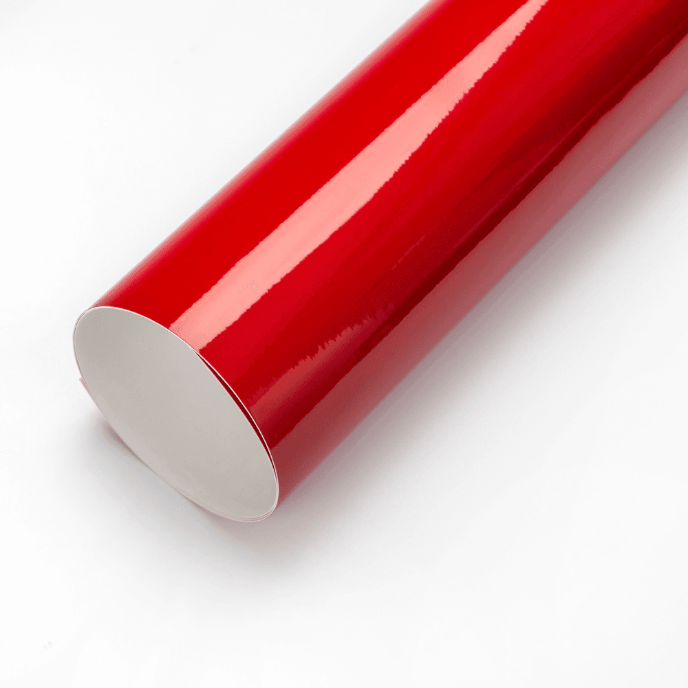 Gross Crystal Cherry Red material sample