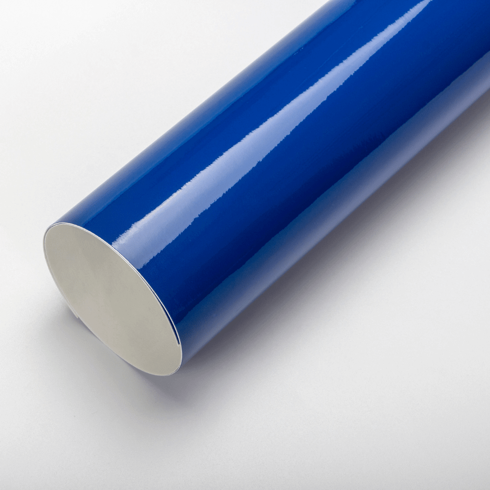 High Gloss Deep Blue material sample