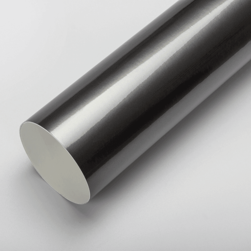 Liquid Metallic Deep Grey material sample