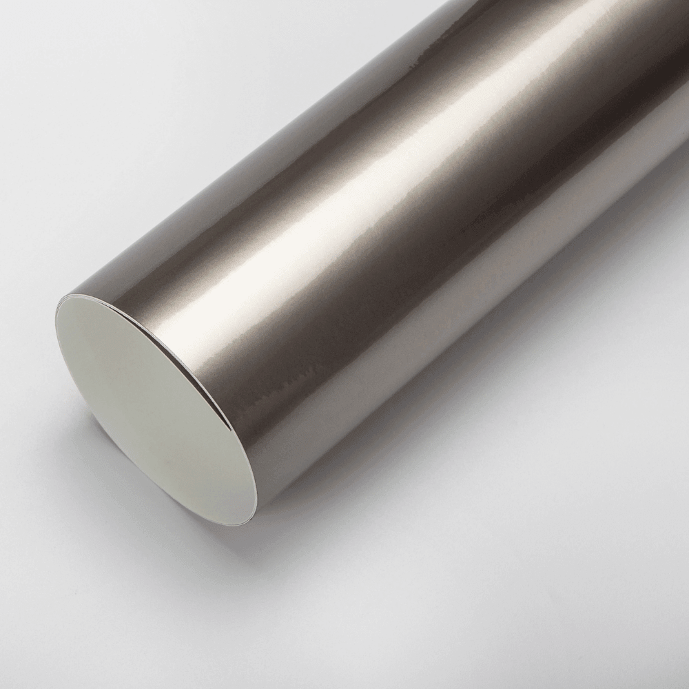Liquid Metallic Grey material sample