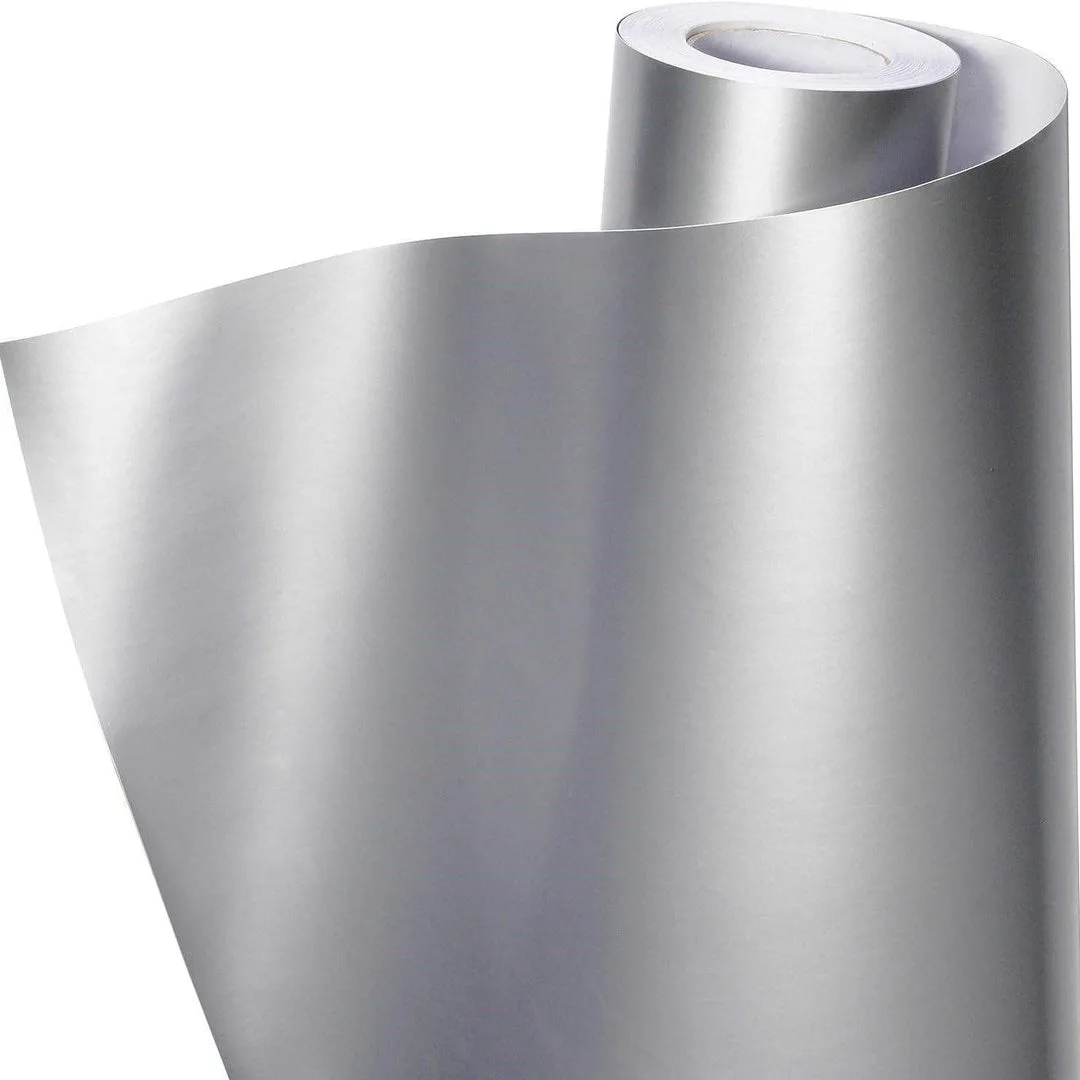 Matte Sample Liquid Metallic Silver Matte Catalog Comparison | WrapSize