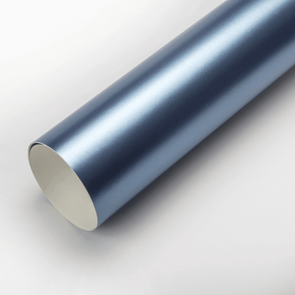 Matte Metallic Bright Blue material sample
