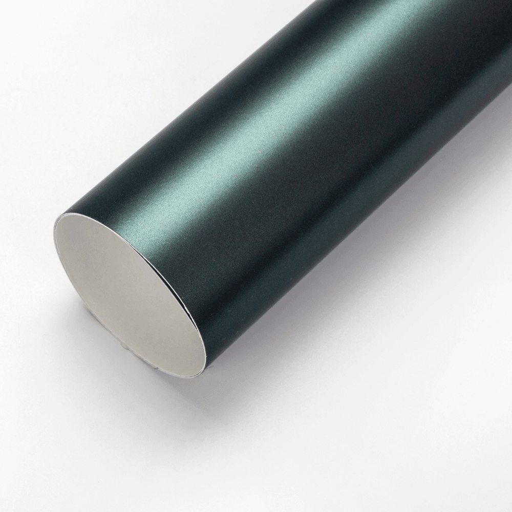 Matte Metallic Dark Green material sample