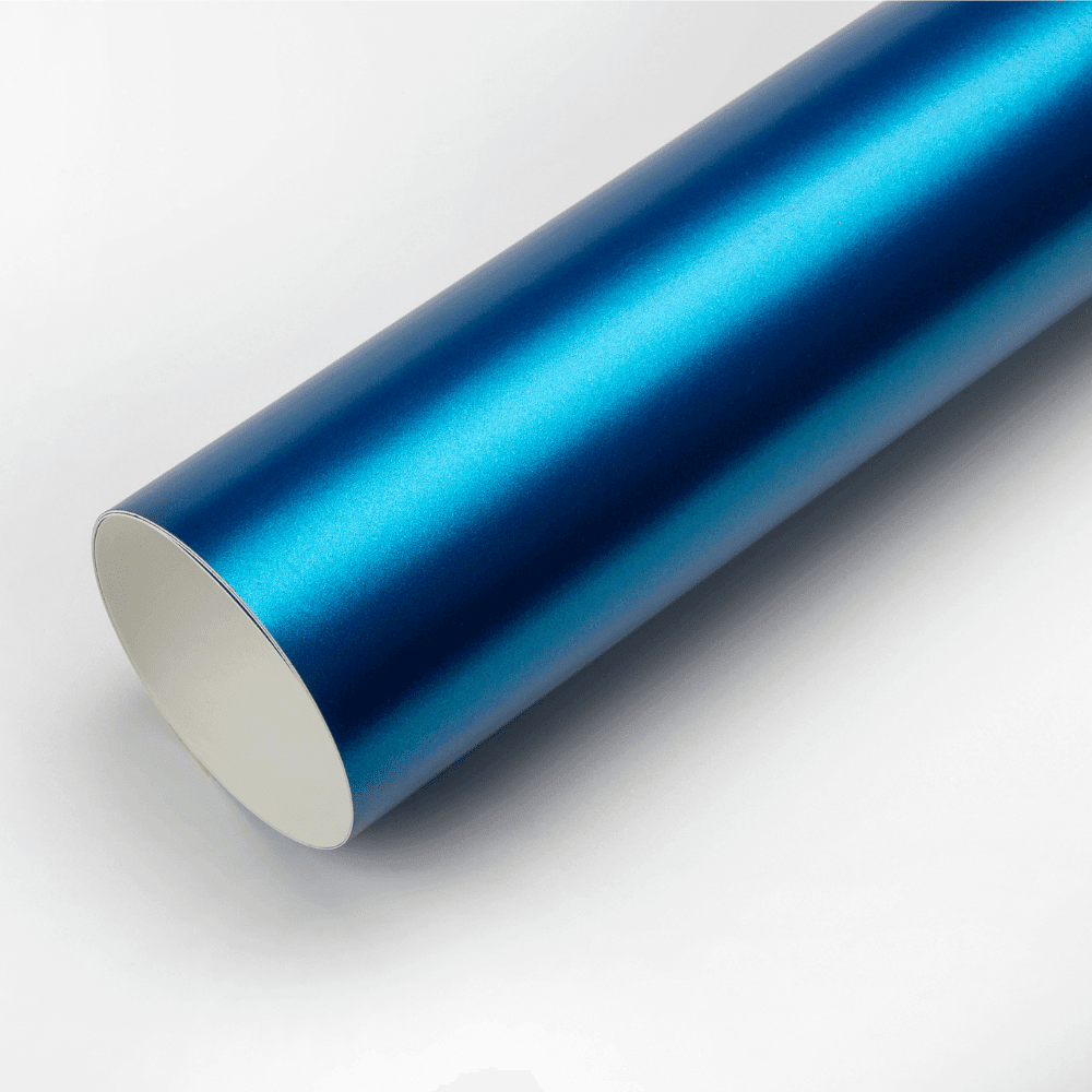 Matte Metallic Ocean Blue material sample