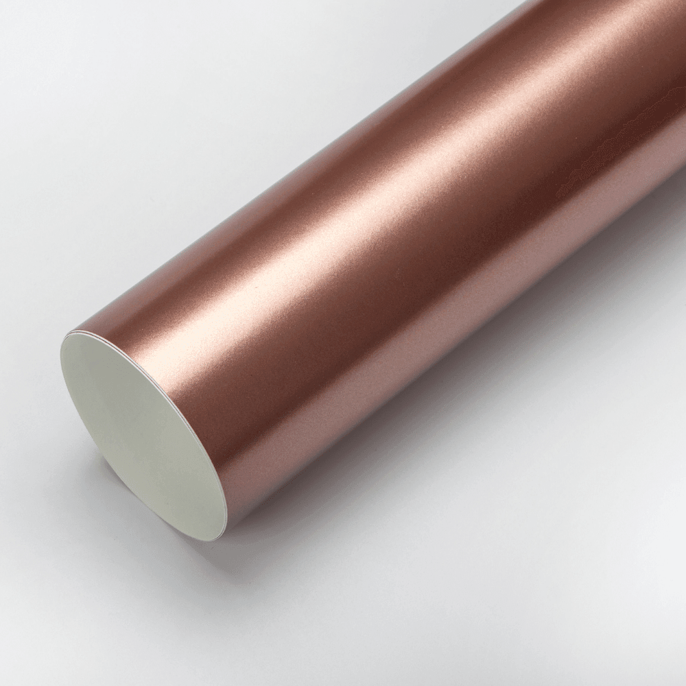 Matte Metallic Rose Gold material sample