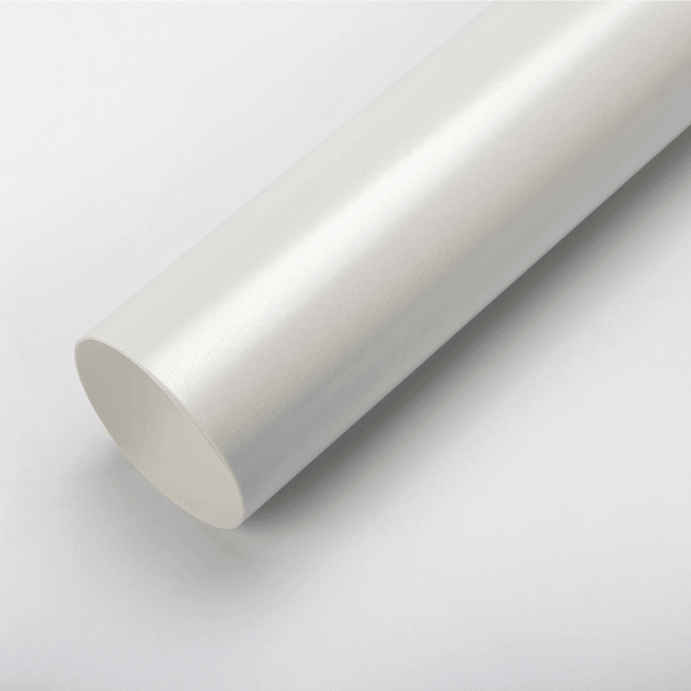 Matte Metallic White material sample