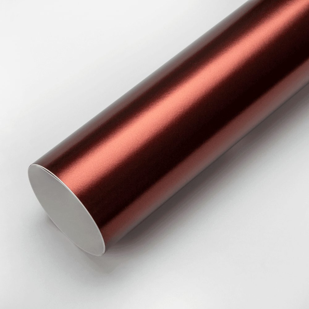 Matte Metallic Wine Red material sample