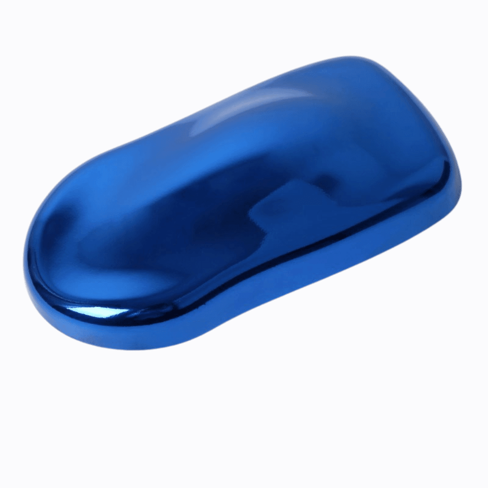 Mirror Chrome Blue material sample
