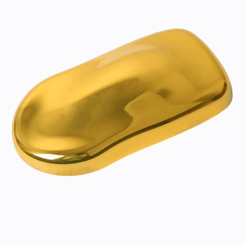 Mirror Chrome Gold material sample