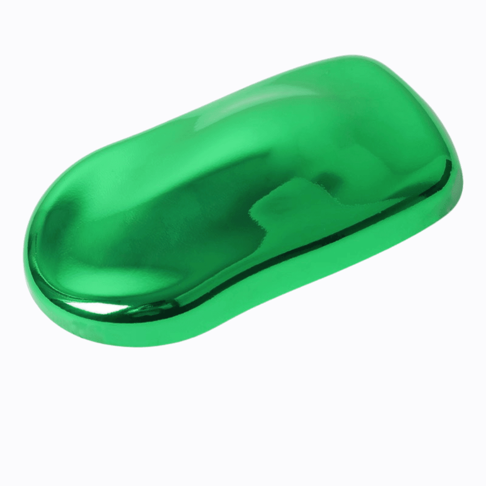 Mirror Chrome Green material sample