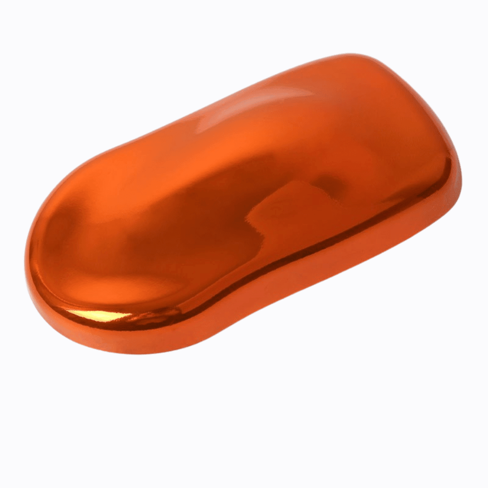 Mirror Chrome Orange material sample