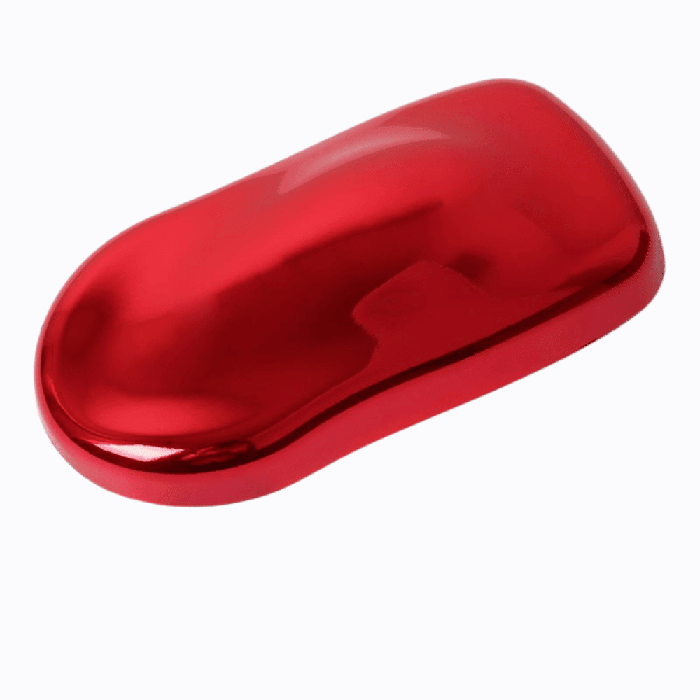 Mirror Chrome Red material sample