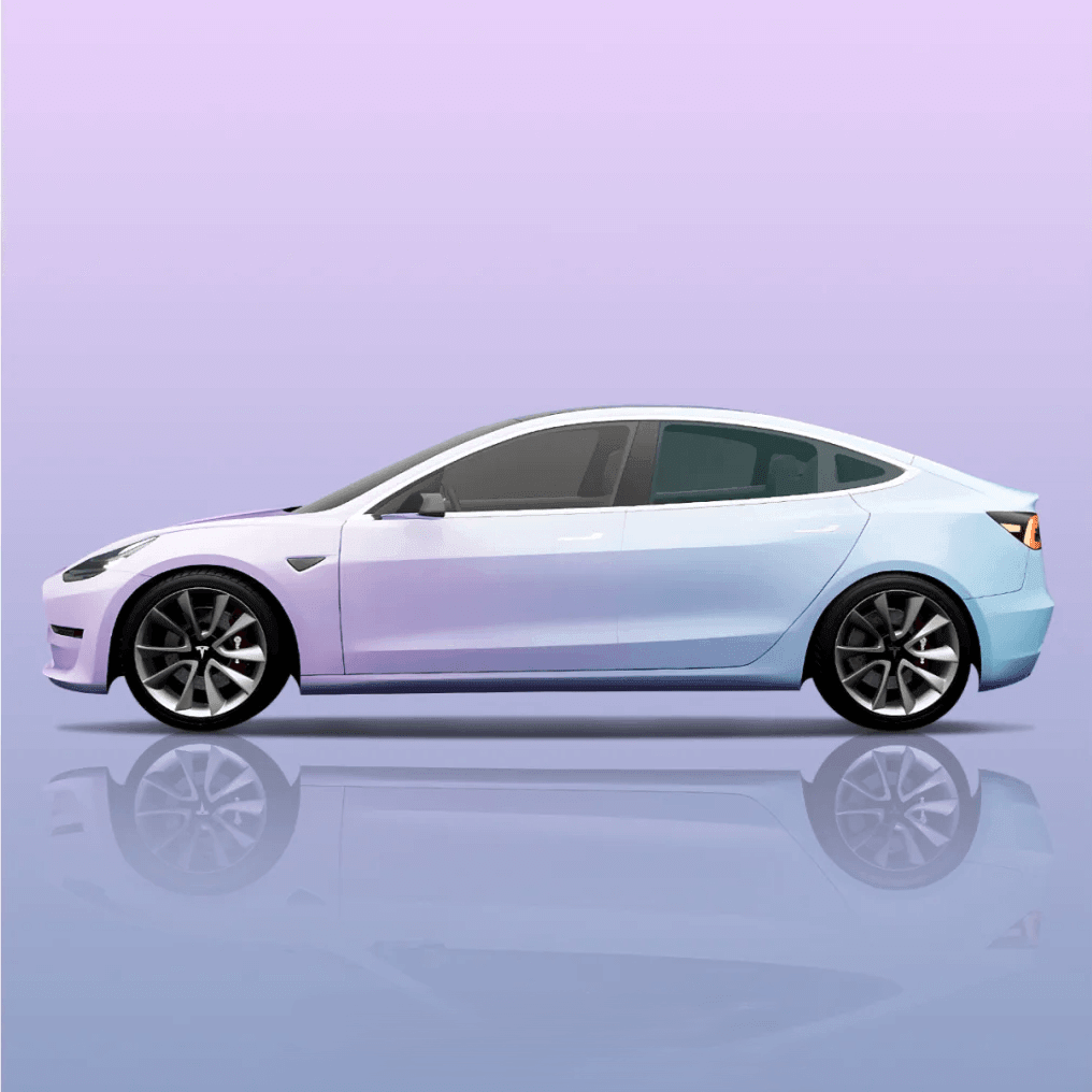 Purple Blue Gradient material sample
