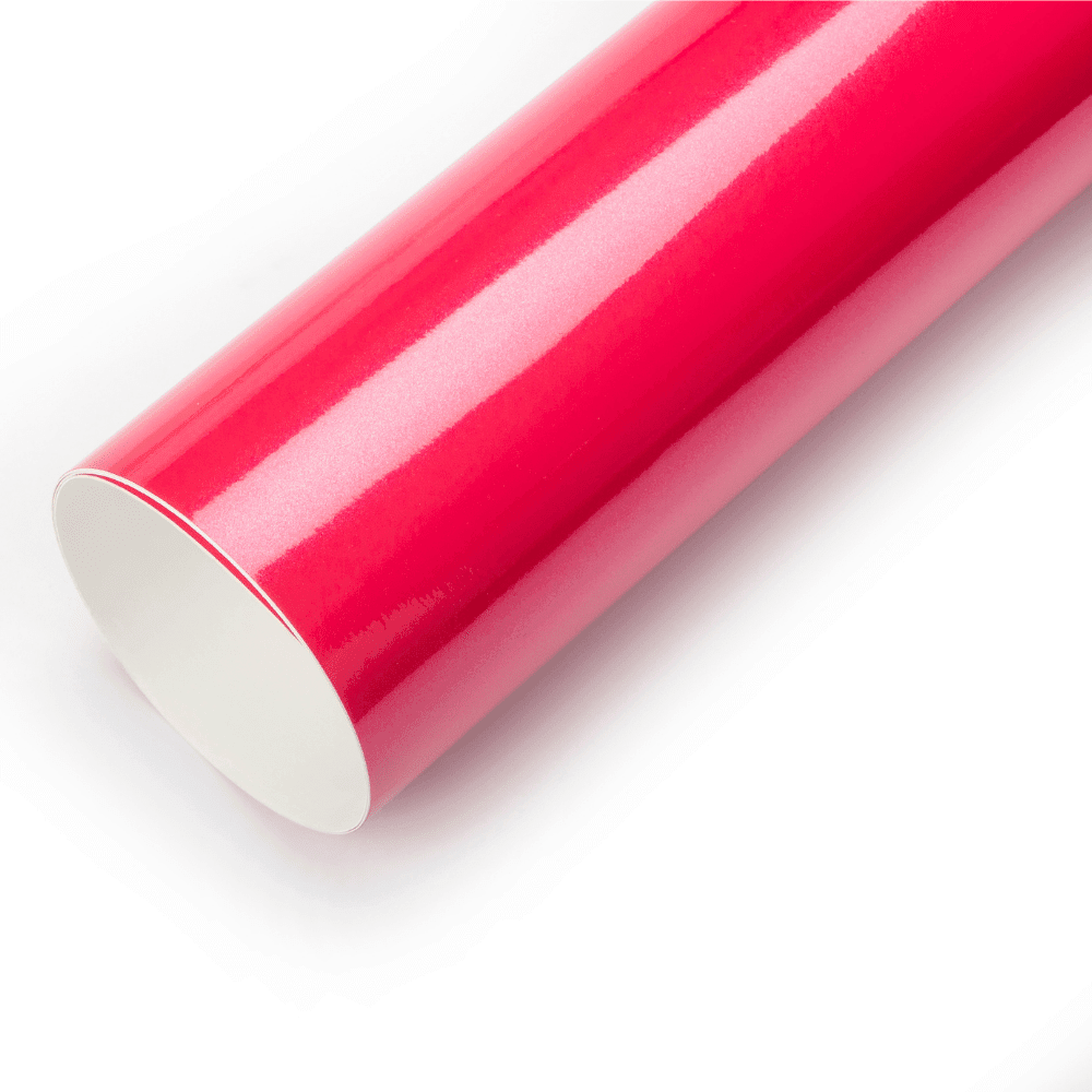 Rose Red Gloss Metallic material sample
