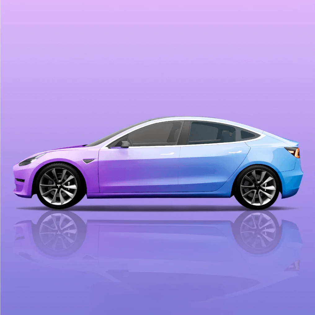 violetbluegradient material sample